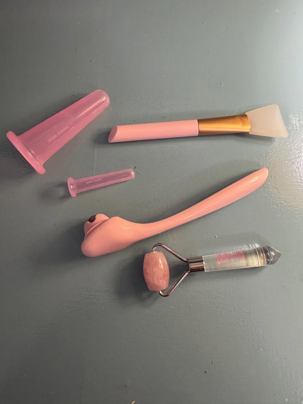 Pink Facial Tool Set – Roller, Spatula & Massage Tools - Skin Gym x Target